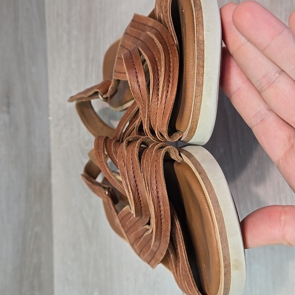 Timberland Women Leather Sensor flex Leather Slide Sandals shoes 9 - Picture 5 of 12